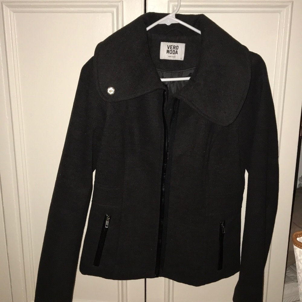 Vero moda dark charcoal heavy jacket